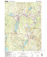 Chepachet 1999 topographic map thumbnail