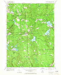 Coventry Center 1955 topographic map thumbnail