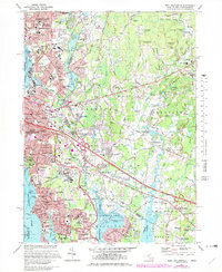 East Providence 1971 topographic map thumbnail