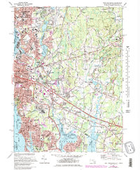 East Providence 1971 topographic map thumbnail