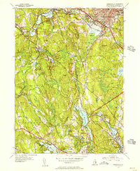 Georgiaville 1954 topographic map thumbnail