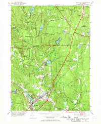 Hope Valley 1953 topographic map thumbnail