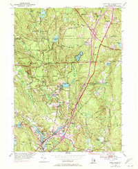 Hope Valley 1953 topographic map thumbnail