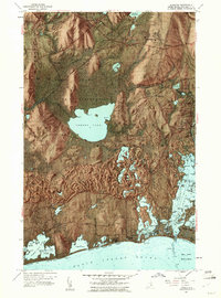 Kingston 1957 topographic map thumbnail
