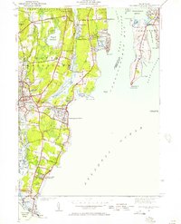 Narragansett Pier 1942 topographic map thumbnail