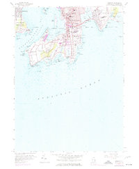 Newport 1957 topographic map thumbnail