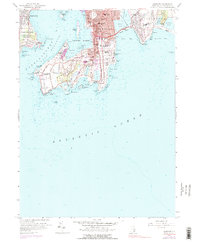 Newport 1957 topographic map thumbnail