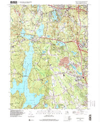 North Scituate 1996 topographic map thumbnail