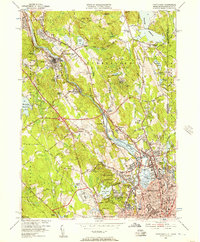 Pawtucket 1949 topographic map thumbnail