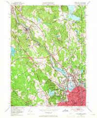 Pawtucket 1949 topographic map thumbnail