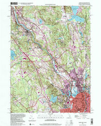 Pawtucket 1998 topographic map thumbnail