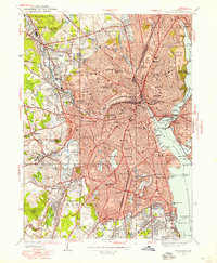 Providence 1935 topographic map thumbnail