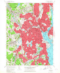 Providence 1957 topographic map thumbnail