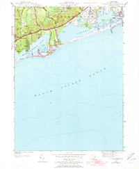 Quonochontaug 1953 topographic map thumbnail