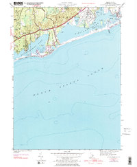 Quonochontaug 1953 topographic map thumbnail