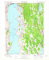 Tiverton 1949 topographic map thumbnail