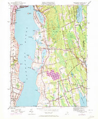 Tiverton 1949 topographic map thumbnail