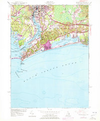 Watch Hill 1953 topographic map thumbnail