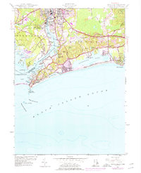 Watch Hill 1953 topographic map thumbnail
