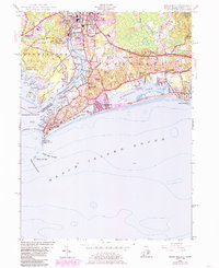 Watch Hill 1953 topographic map thumbnail