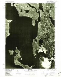 Bristol 1975 topographic map thumbnail