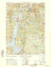 North Scituate 1950 topographic map thumbnail