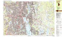 Providence 1987 topographic map thumbnail