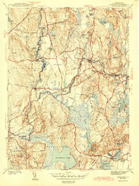Carolina 1943 topographic map thumbnail