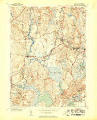 Carolina 1953 topographic map thumbnail