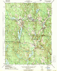 Chepachet 1943 topographic map thumbnail