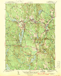 Chepachet 1943 topographic map thumbnail
