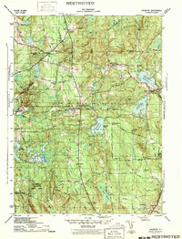 Coventry 1943 topographic map thumbnail