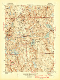 Coventry 1943 topographic map thumbnail