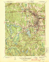 Crompton 1943 topographic map thumbnail