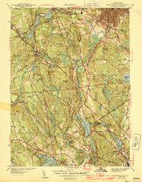 Georgiaville 1943 topographic map thumbnail