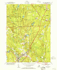Hope Valley 1953 topographic map thumbnail