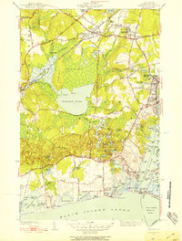 Kingston 1942 topographic map thumbnail