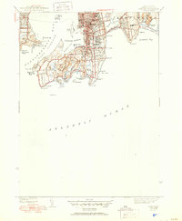 Newport 1944 topographic map thumbnail