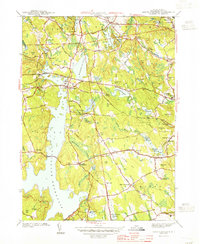 North Scituate 1943 topographic map thumbnail