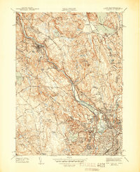 Pawtucket 1944 topographic map thumbnail