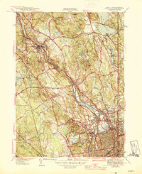 Pawtucket 1944 topographic map thumbnail