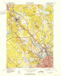 Pawtucket 1949 topographic map thumbnail