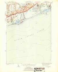 Quonochontaug 1953 topographic map thumbnail