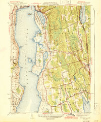 Tiverton 1942 topographic map thumbnail