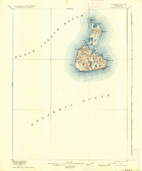 Block Island 1899 topographic map thumbnail