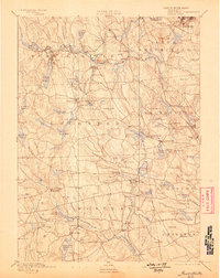 Burrillville 1894 topographic map thumbnail