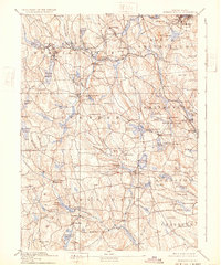 Burrillville 1894 topographic map thumbnail