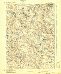 Burrillville 1894 topographic map thumbnail
