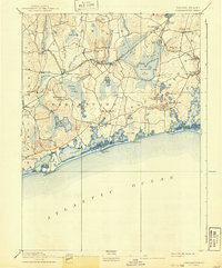 Charlestown 1889 topographic map thumbnail