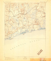 Charlestown 1889 topographic map thumbnail